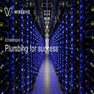 Plumbing for Success: Ecommerce Website Infrastructure