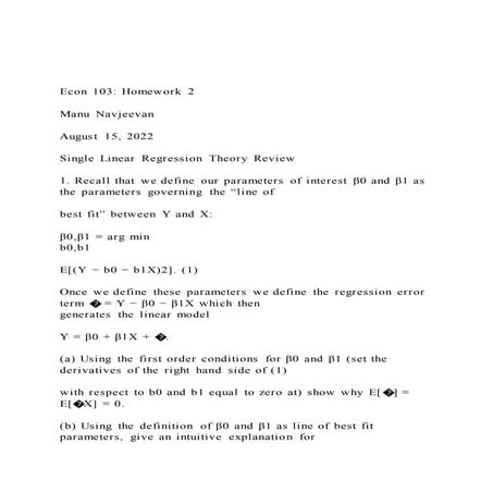 Econ 103 Homework 2Manu NavjeevanAugust 15, 2022S