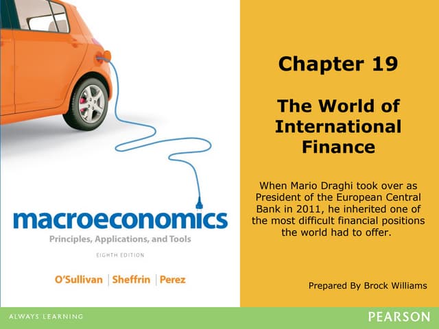 Econ214 macroeconomics chapter 19
