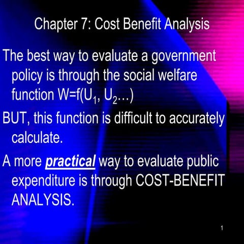 Social cost of benefit products presentation .ppt