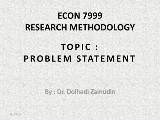 Research question presentation | PPTX