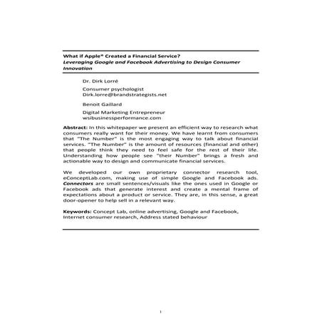 eConceptLab White Paper