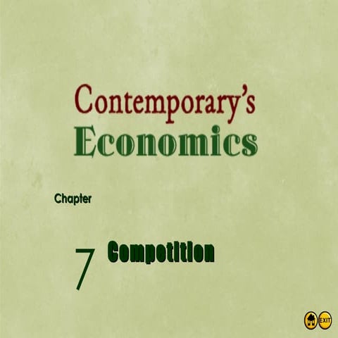 Econ Ch7 Competition