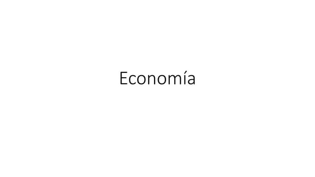 Economía
