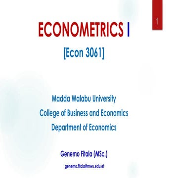 Econometrics -chapter 4 lecture notes.pdf