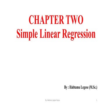 TWO-VARIABLE REGRESSION ANALYSIS SOME BASIC IDEAS.ppt