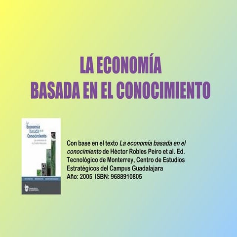 La economía del conocimiento