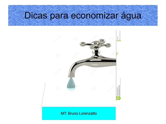 Economia de agua