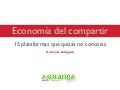Economia del compartir 15 plataformas que quizas no conocias
