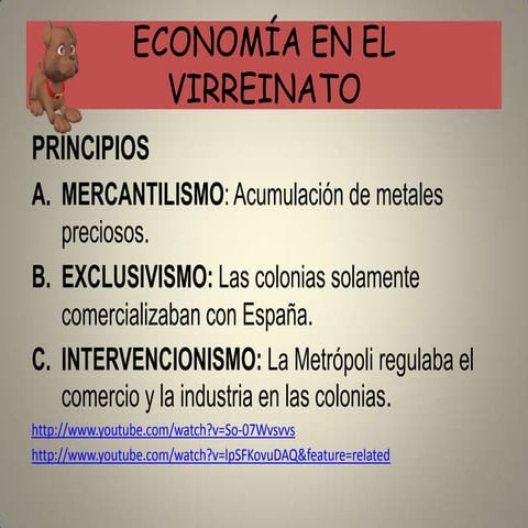 Economia en el Virreinato