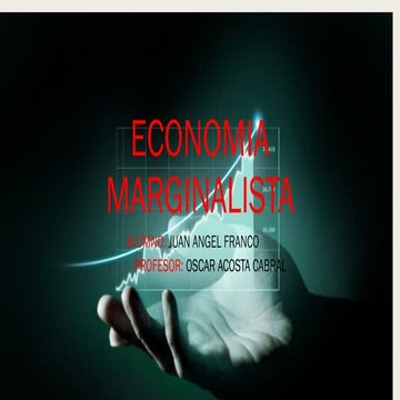 Marginalismo | PPTX