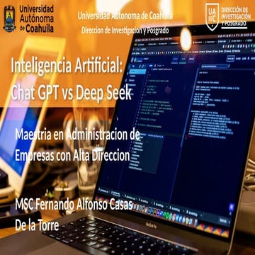 Inteligencia Artificial CHATGPT vs DEEPSEEK