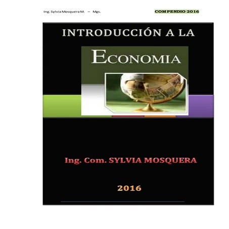COMPENDIO DE ECONOMÍA - UNIDAD IV
