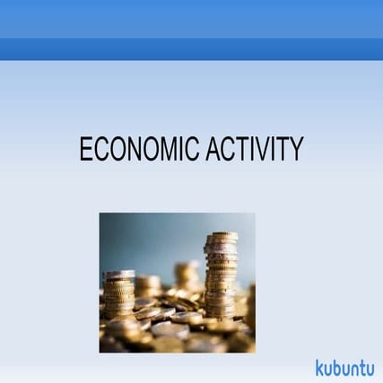 Economic activity