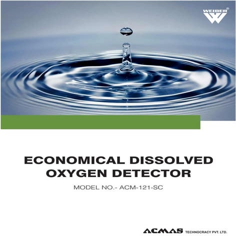 Economical Dissolved Oxygen Detector by ACMAS Technologies Pvt Ltd.