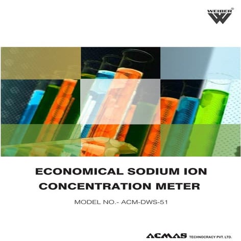 Economical Sodium Ion Concentration Meter by ACMAS Technologies Pvt Ltd.