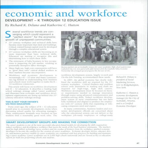 Economic and workforce