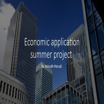 Economic application summer project.pptx