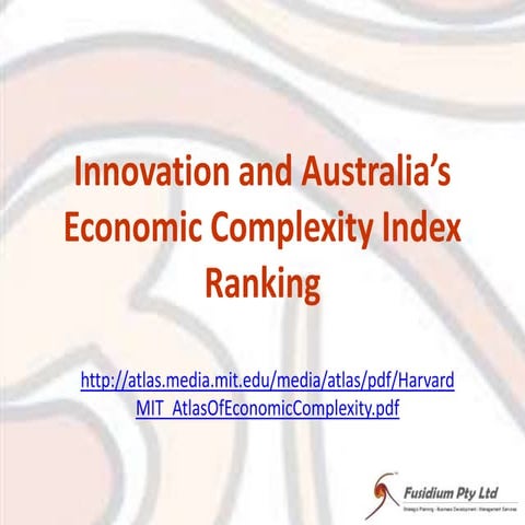 Economic Complexity Index Australia | PPT