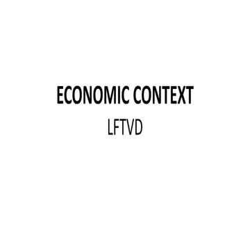 ECONOMIC CONTEXT - LONG FORM TV DRAMA - PPT