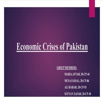 Economic Crises of Pakistan,sheikh.pptx