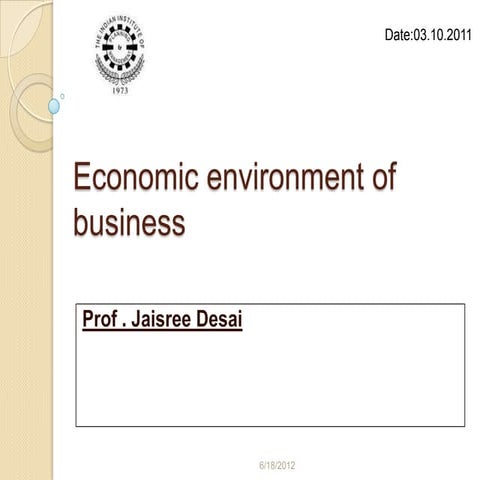 economics environment business