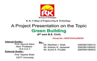 Economic evaluation and comparison between green building and conventional bu...