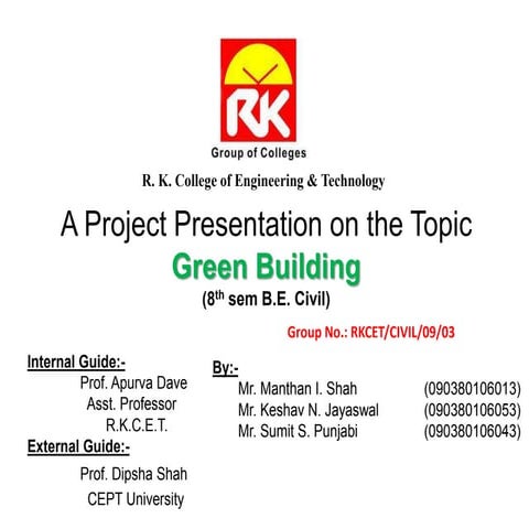 Economic evaluation and comparison between green building and conventional bu...