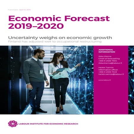 Uncertainty weighs on economic growth – Finland has adjusted well to occupati...