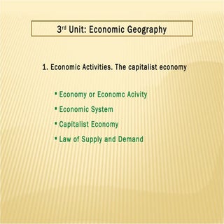 Economic Geography