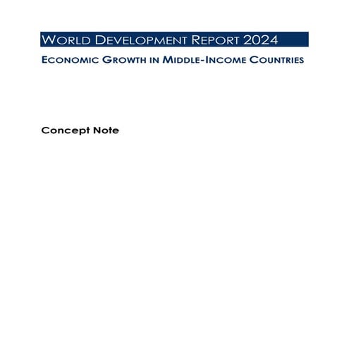 World Bank World Development Report 2024 | PDF