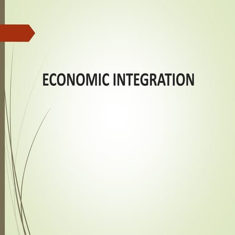 Economic integration