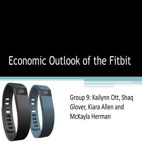 Economic outlook of the fitbit