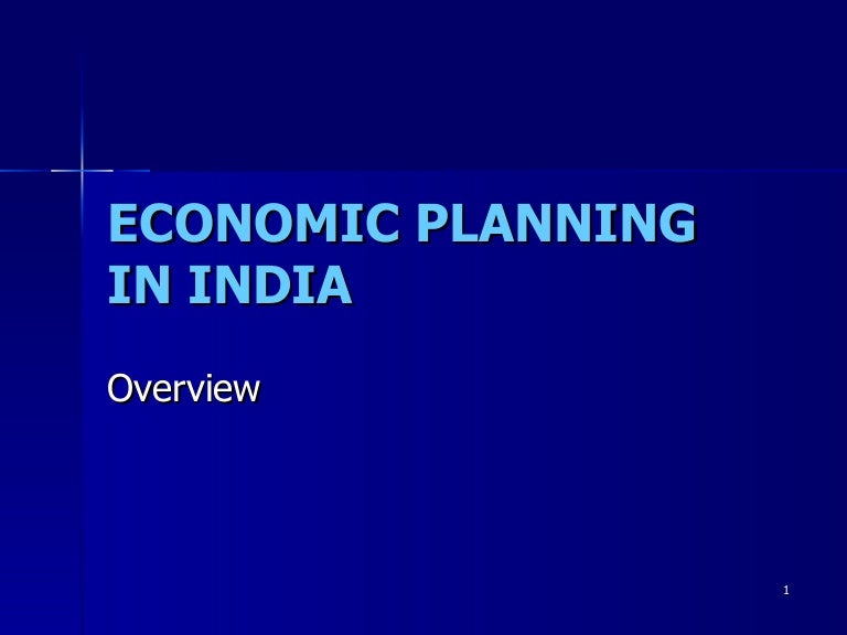 Economic planning