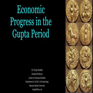 Economic Progress in the Gupta Period 