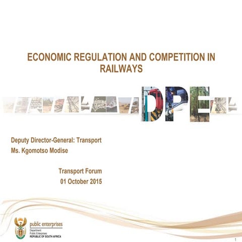 Economic regulation and competition in railways   