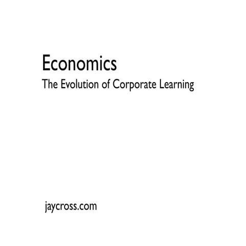 Economics of Corporate Learning