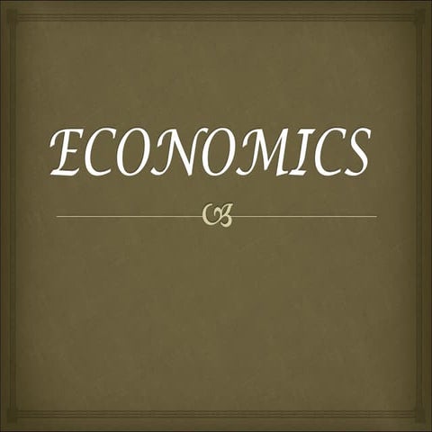 Economics
