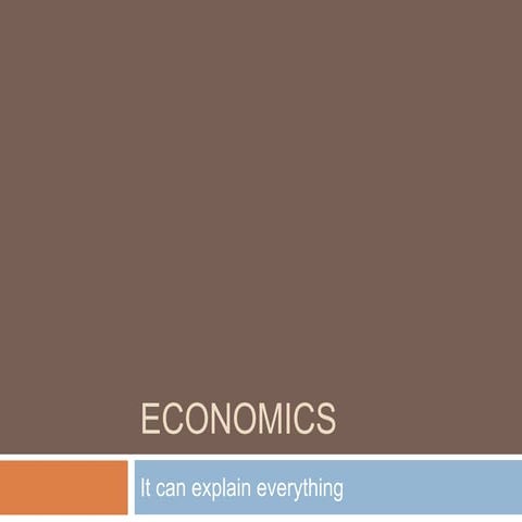 Economics