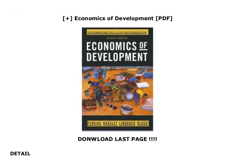 development economics phd thesis