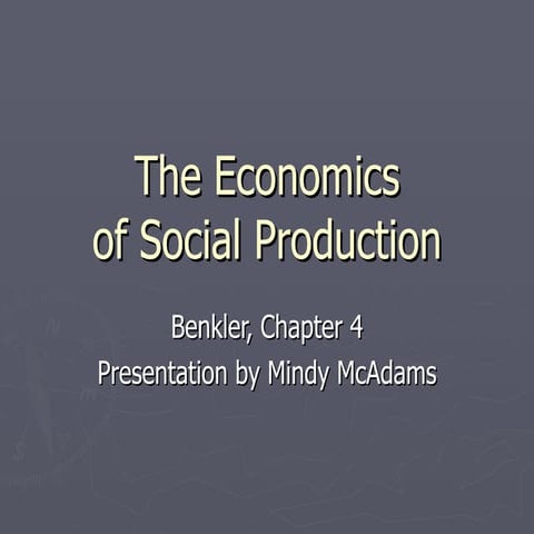Economics of Social Production