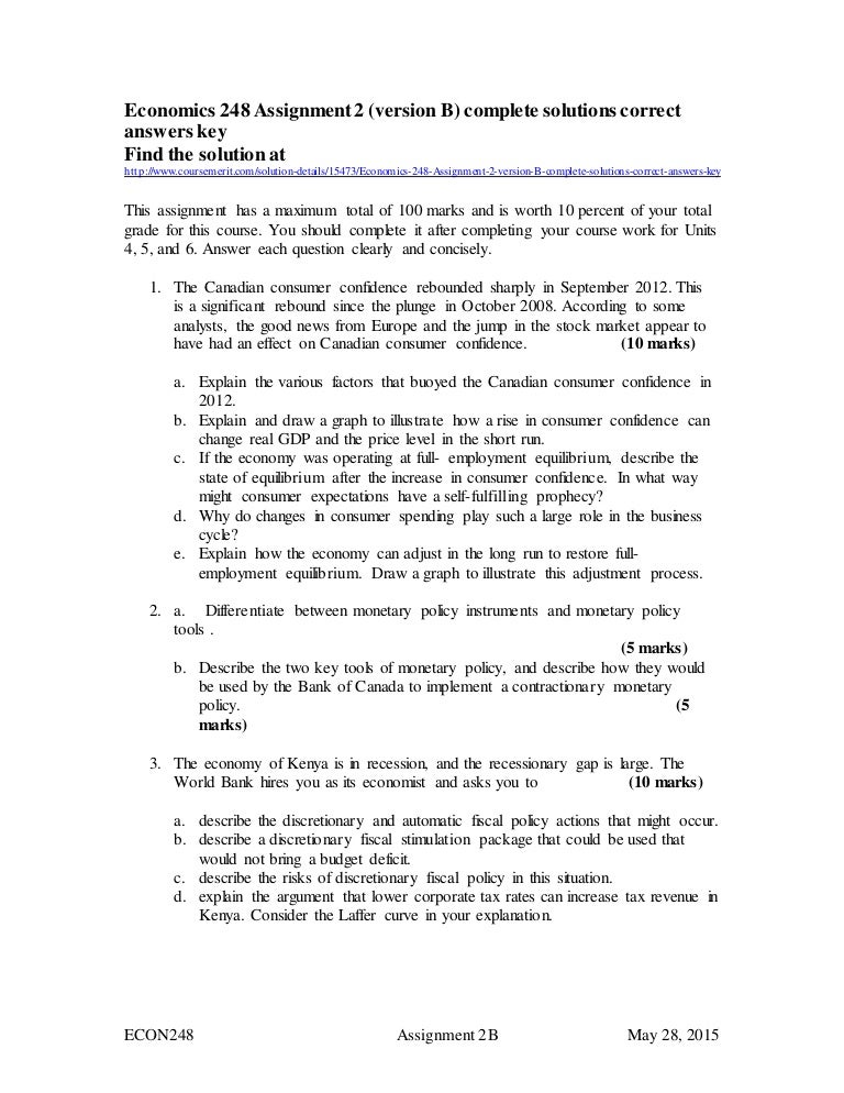 Economics homework solver picture