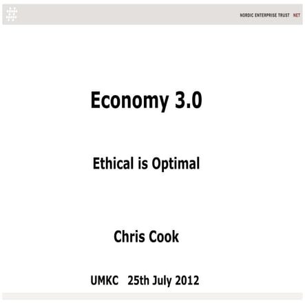 Economics 3.0 25 07_12 | PPT