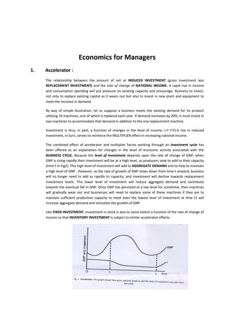 Economics for managers
