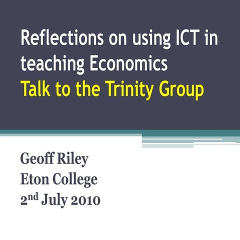 Economics ict talk_june_2010