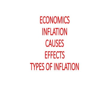 ECONOMICS TOPIC::- INFLATION  ,CAUSES , EFFECTS  ,TYPES OF INFLATION.pptx