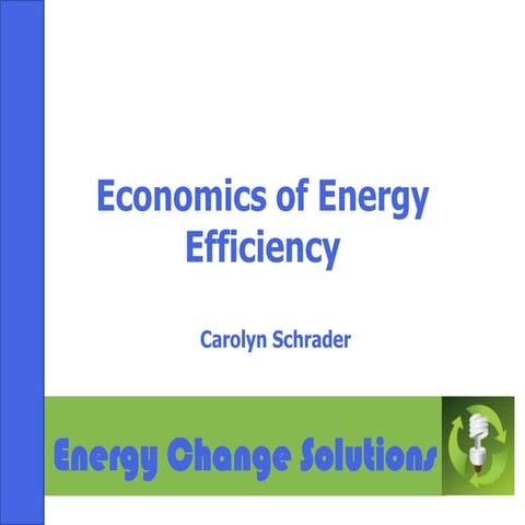 Economics Of Energy For Small Businesses