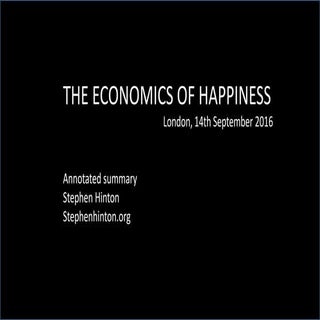 Designing local economies for happi...