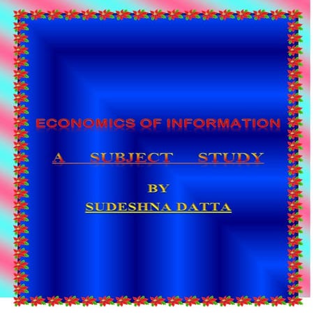 Economics of information
