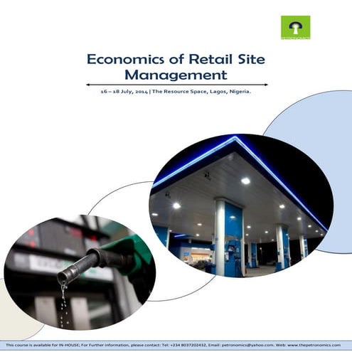 Economics of Retail Site Management, Lagos